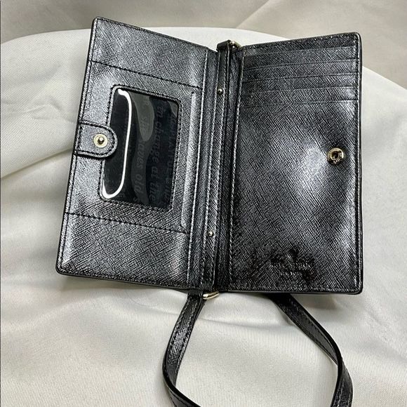 kate spade dark silver crossbody - Picture 5 of 8